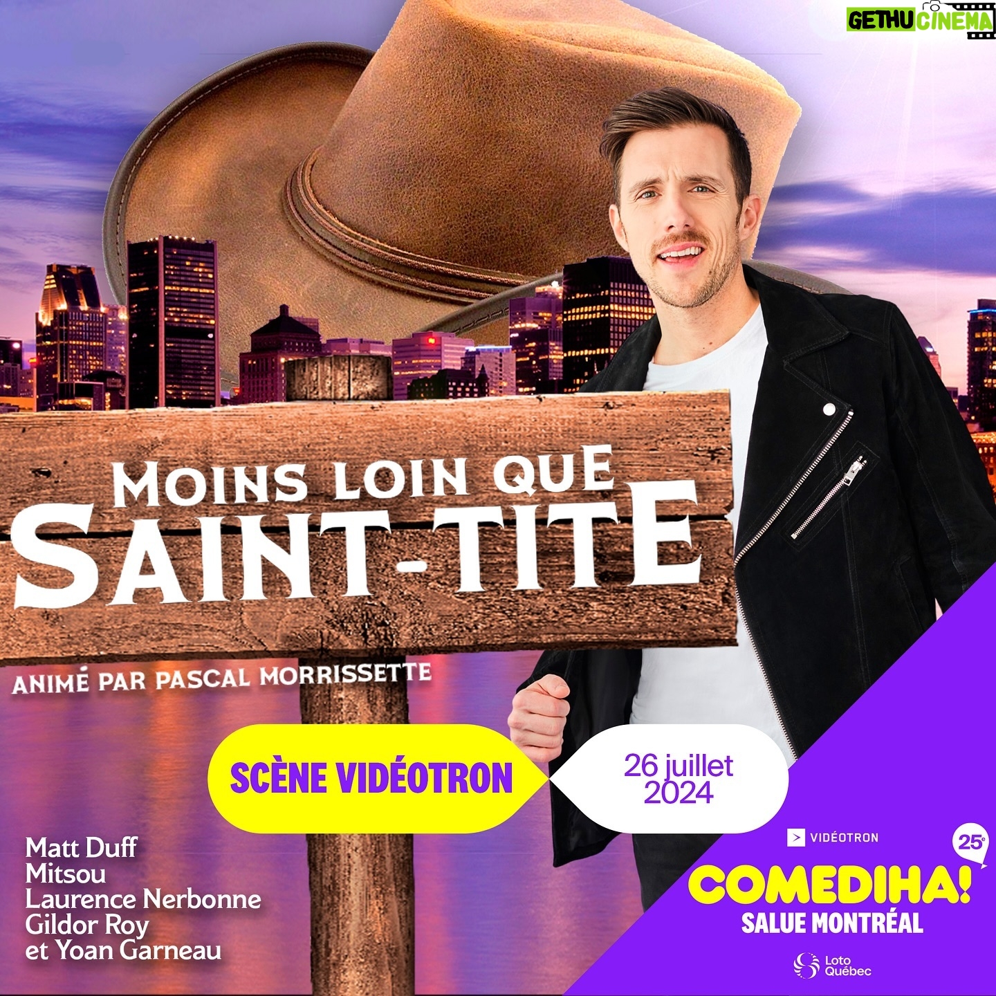 Mitsou Gélinas Instagram - Allo!!!!! Qui vient danser en ligne avec nous ? On se rejoint au festival @comediha le 26 juillet prochain à la Place des festivals avec @laurence_nerbonne @pascal_morrissette et bien d’autres cow-boys 🤠