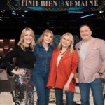 Mitsou Gélinas Instagram - Quelle heureuse discussion à @cafinitbienlasemainetva avec @juliebelanger1 que je ne vois jamais assez souvent à mon goût, @jmanctil et @rosalievaillancourt 🍍 Le fun aussi de porter du lin pour le printemps qui s’en vient! Veste @massimodutti les 👖 les plus confo de la saison chez @walkinboutique les bijoux de @pilgrim.canada 🤍