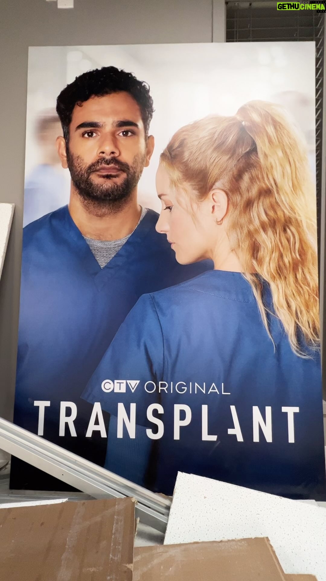 Mitsou Gélinas Instagram - • The series finale of Transplant has aired! Watch as their sets get taken apart to reveal an empty studio.