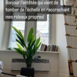 Mitsou Gélinas Instagram – Je suis vaillante, mais des fois un peu obsédée… J’aurais pu attendre à demain avec mon gars de ménage, mais non. Il fallait que je nettoie et réinstalle mes rideaux seule, ce matin. Un peu sous le choc, mais il me semble que je suis correcte :)Je vais me contenter de lire des articles decos pour le reste de l’avant-midi.