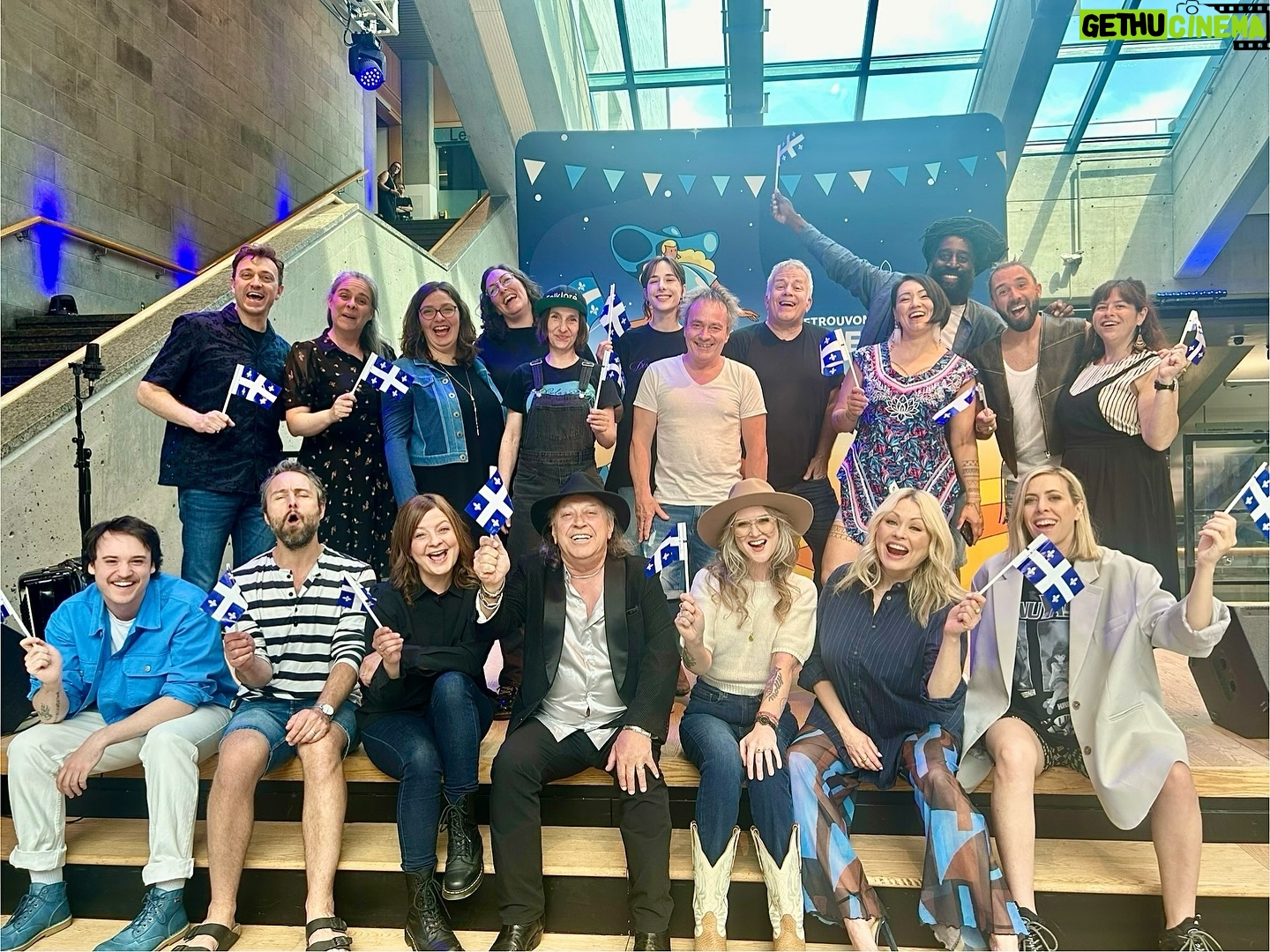 Mitsou Gélinas Instagram - Heureux d’être vos artistes de la Fête Nationale sur les Plaines à Québec et à @telequebec le 23 juin!!!!