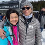 Miya Cech Instagram – corinne 4ever ❄️💕 #bts @americangirlbrand @marvistaent #corinnetan #gwynntan
