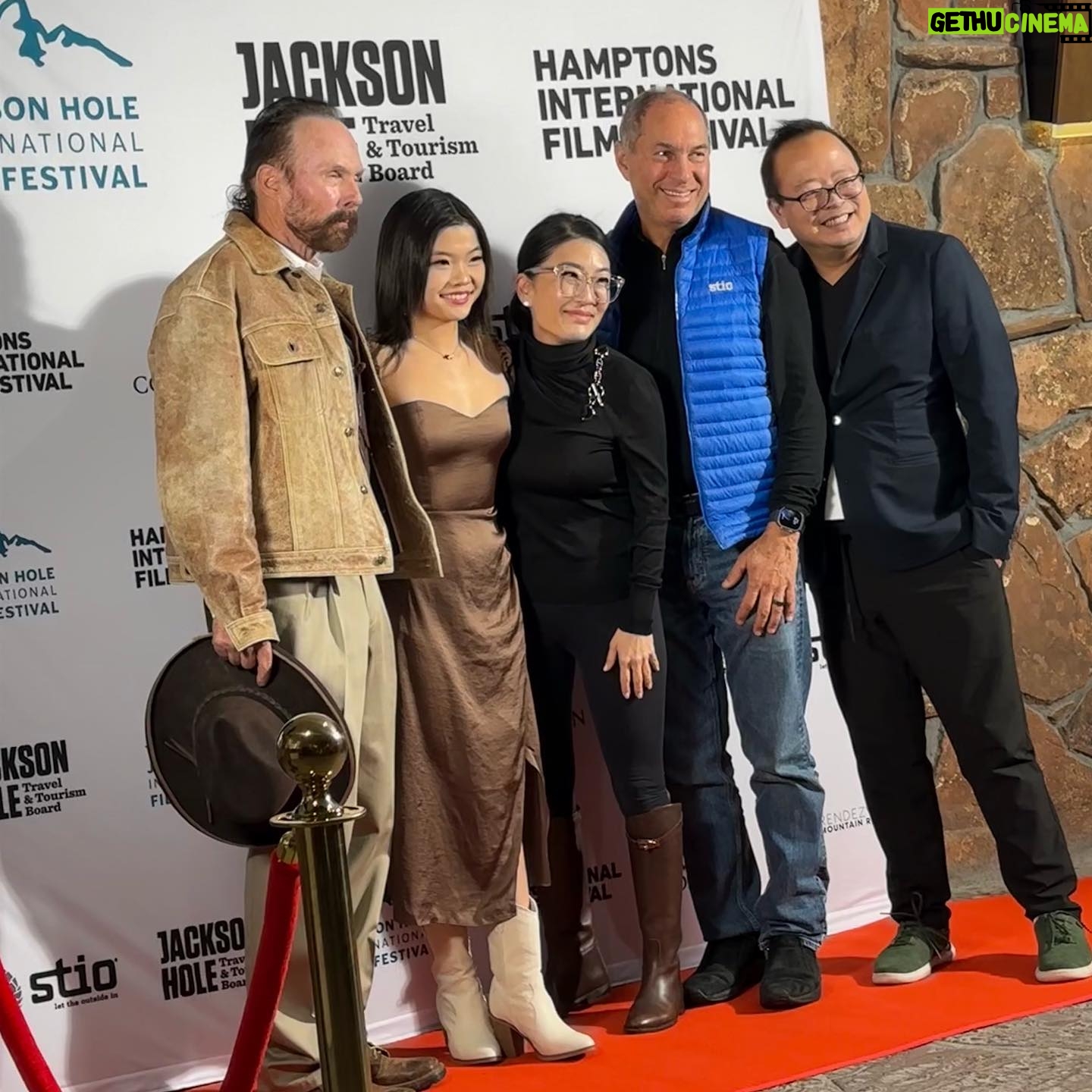 Miya Cech Instagram - @jacksonholefilmfest wyoming in 9 slides ❄️. thank u for such an amazing weekend surrounded by so much talent and kindness! 🎬