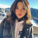 Miya Cech Instagram - thank u @triplefatgoose for keeping me warm on this chilly trip to @jacksonholefilmfest! 🪿❄️
