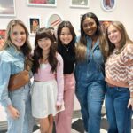Miya Cech Instagram - thank you to @americangirlbrand @mattel our team and friends for helping to celebrate the Corinne movie on @netflix and @kaicech ‘s birthday! the new American Girl place is beautiful and the perfect celebration spot! thank you for letting us share the experience with the little girls in our life! 🫶