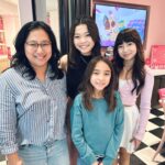 Miya Cech Instagram - thank you to @americangirlbrand @mattel our team and friends for helping to celebrate the Corinne movie on @netflix and @kaicech ‘s birthday! the new American Girl place is beautiful and the perfect celebration spot! thank you for letting us share the experience with the little girls in our life! 🫶