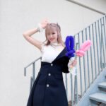 Miyabi Natsuyaki Instagram - 🩵🎀🌈 備前まつりに来てくれた みなさんありがとうございました🌼 みなさんの優しい笑顔と声援が とてもうれしかったです✨✨ 学校って青春って感じでいいよねぇ〜 体育館もそうだけど廊下とか 教室の扉開ける時とかもう全て この感じ懐ぅぅぅぅ〜🥹💕 ってなった♡ 会場はアットホームな空間で すごく好きだったなっ♡☺️ たくさん話しかけてくださったり お子さまたちも楽しんでくれていて うれしかったです💕💕 ライブが終わったあと 近くに来てくれてね お姉さん達すごかったぁ〜👧🏻って💓 可愛すぎ🥹 今日会えたみなさんに またお会いできたらうれしいです💕 ﾋﾞﾀｽｲの2人とも久々の同じステージで すごく楽しかった🫶🏻 また一緒にライブしよ〜💖