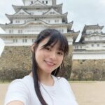 Mizuki Hoshina Instagram - はじめての #姫路城🏯 💕 敵の侵入に対する様々な仕掛けが満載でした🧐 #姫路観光 #himejicastle #世界遺産 #国宝 #重要文化　#worldheritage #japan