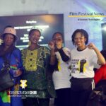 Mmabatho Montsho Instagram - In between Screenings The Human Rights Film Festival audience is rich in diversity, social conversations and cultural awareness and entertainment. 📸 | @toeka_productions #constitutionhill #humanrightsactivist #filmfestivalseason #humanrights #storiesthatmatter