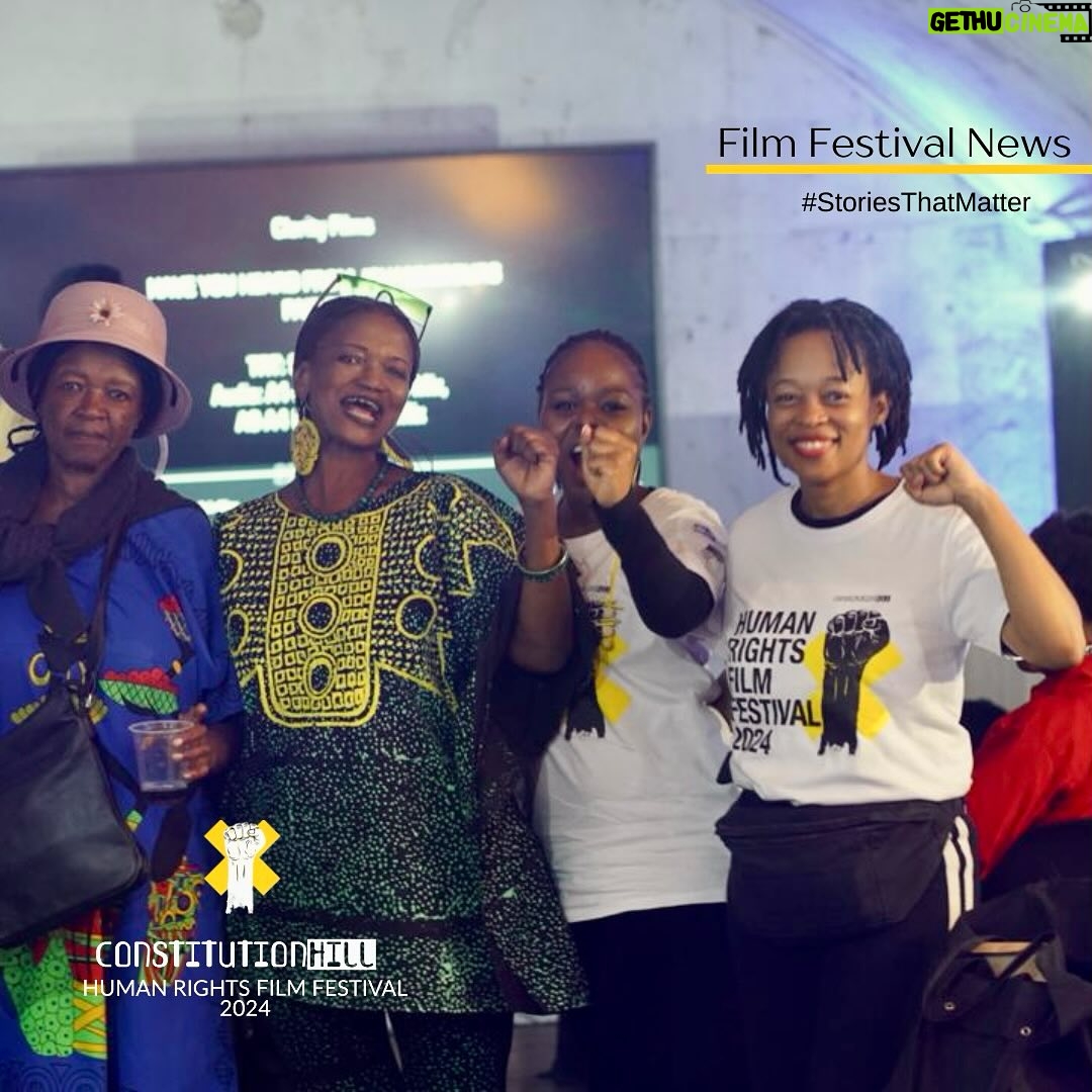 Mmabatho Montsho Instagram - In between Screenings The Human Rights Film Festival audience is rich in diversity, social conversations and cultural awareness and entertainment. 📸 | @toeka_productions #constitutionhill #humanrightsactivist #filmfestivalseason #humanrights #storiesthatmatter