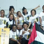 Mmabatho Montsho Instagram - There are no words to express the gratitude we have for the audiences who supported the film festival! Some came every day. Most binge watched every movie from 10am - 8pm. The contributions to Q&As. Supporting the filmmakers. THANK YOU. May you be as kind to others. Thank you to the Human Rights Film Festival DREAM TEAM. What a team!!! And thank you @constitution_hill for trusting us with the vision within the larger Human Rights Festival. And most importantly, a festival that was in unapologetic solidarity with Gaza, and the people of Palestine. #storiesthatmatter #FreePalestine