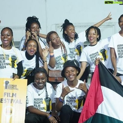 Mmabatho Montsho Instagram - There are no words to express the gratitude we have for the audiences who supported the film festival! Some came every day. Most binge watched every movie from 10am - 8pm. The contributions to Q&As. Supporting the filmmakers. THANK YOU. May you be as kind to others. Thank you to the Human Rights Film Festival DREAM TEAM. What a team!!! And thank you @constitution_hill for trusting us with the vision within the larger Human Rights Festival. And most importantly, a festival that was in unapologetic solidarity with Gaza, and the people of Palestine. #storiesthatmatter #FreePalestine