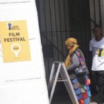 Mmabatho Montsho Instagram - In between Screenings The Human Rights Film Festival audience is rich in diversity, social conversations and cultural awareness and entertainment. 📸 | @toeka_productions #constitutionhill #humanrightsactivist #filmfestivalseason #humanrights #storiesthatmatter
