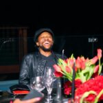 Mmabatho Montsho Instagram - Wrapping Libra Season celebrations 🎈Thank you to my family for a beautiful and unexpected “surprise” dinner party, and a memorable time together ❤️🖤❤️🖤 (P.S. Thanks all for the wishes. My bday was last week 🙏🏾)