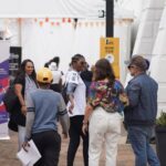 Mmabatho Montsho Instagram - In between the Screenings: Conversations. Vibes. And company! 📸 | @toeka_productions