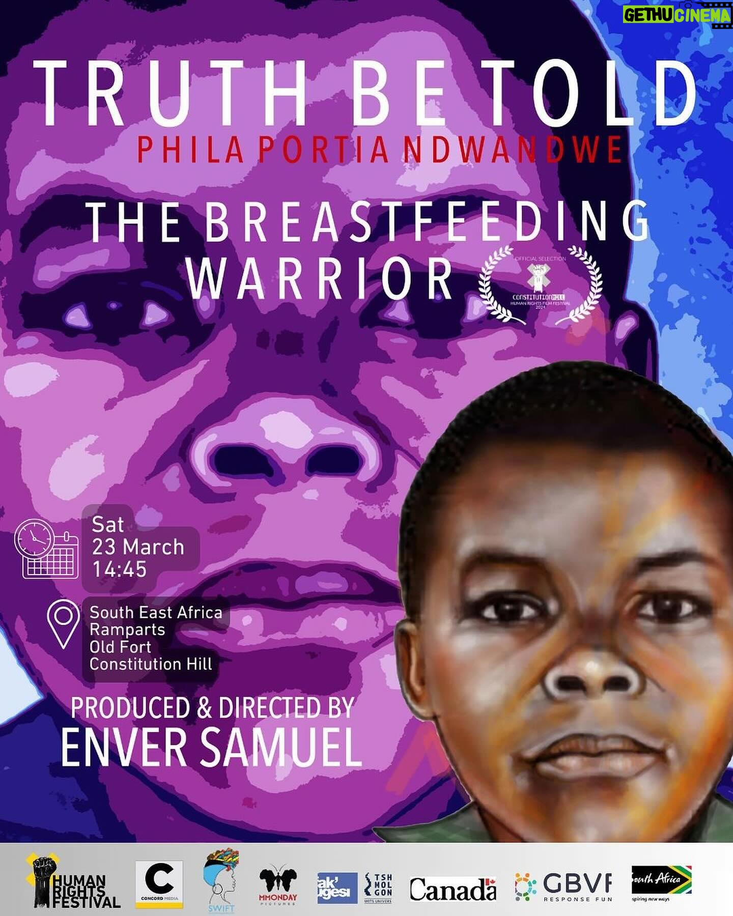 Mmabatho Montsho Instagram - 🔥 You’re Invited - to the magical Human Rights Film Festival - FREE ENTRY! It’s the final day of the Human Rights Festival and you’re invited. 🔥 7 films screening today to bring you thought provoking experiences, insightful ideas and new knowledge! This is the world we live in as a reflection of our historical journeys and how we got here. Don’t miss out on the final day of our electrifying FILM FESTIVAL! Grab your popcorn, buckle up, and join us for a whirlwind of captivating stories that will leave you on the edge of your seat! #FilmFestivalFOMO Screening details: When: 23 March Time: 10am - 18:30pm Where: Constitution Hill, South East Rampart, Old Fort 🩵 We’re excited to host you. 🔥 #constitutionhill #humanrightsactivist #filmfestivalseason #humanrights #storiesthatmatter