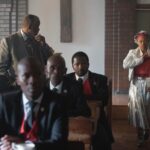 Mmabatho Montsho Instagram - “Ke kopa di close-up” #tbt on set directing Joko Ya Hao (2018)