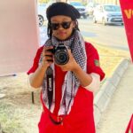 Mmabatho Montsho Instagram – A member of the Cultural Battalion in good standing 😄🌹