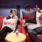 Moemi Katayama Instagram - 🎬🍿 Netflix シティーハンターの試写に行ったら たまたま阿見201さんと一緒でした✨ Netflixの試写室 憧れの大型ホームシアターのようなところで リラックスして観れて 楽しかった！ シティーハンターは 4月25日 Netflix独占配信開始！ ぜひご覧ください そして感想をぜひぜひ 教えてください♡ #netflix #cityhunter #映画シティーハンター #シティーハンター #阿見201 さん　#moemikatayama