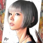 Moga Mogami Instagram - @dai.tamura さんが描いてくれましたー！！ うれしい😭そしてすごすぎる。。 ありがとうございます…！ 2枚目は似たポーズ。笑 撮影してくれたのは @ooxo さん📷