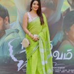 Mokksha Instagram - Teaser launch event of Ramam Raghavam and a new Tamil film , will be revealing soon💚 #mokksha #ramamraghavam #mokksha_official_fans_club