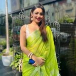 Mokksha Instagram - Teaser launch event of Ramam Raghavam and a new Tamil film , will be revealing soon💚 #mokksha #ramamraghavam #mokksha_official_fans_club
