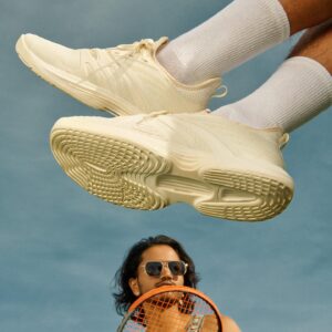Molly Cranna Instagram - Big big dream shoot for @corridor x @kswiss @racquetmag ft. @binoymusic and @baileypilbeam // styling by @thecharlotteroyal // HMU @joannawoodmakeup // production @circadianpictures @michaelscottklein // thanks 1mil to @_caitlin_thompson @jonttang @brandoncapps and Frederic De Beule