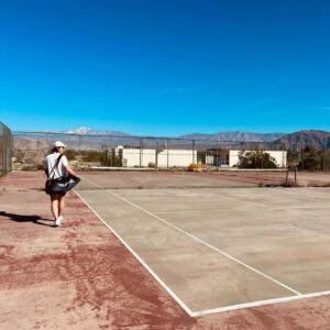 Molly Cranna Instagram - 2023 was likely the hardest year of my life but I went through my calendar and counted that I played tennis 175 times from Jan 1 to Dec 31. I don’t really care if this is sticky and earnest - when everything turned upside down and nothing felt recognizable, the court was still there to comfort and humble and teach and remind. Xo and 🤞 for 2024