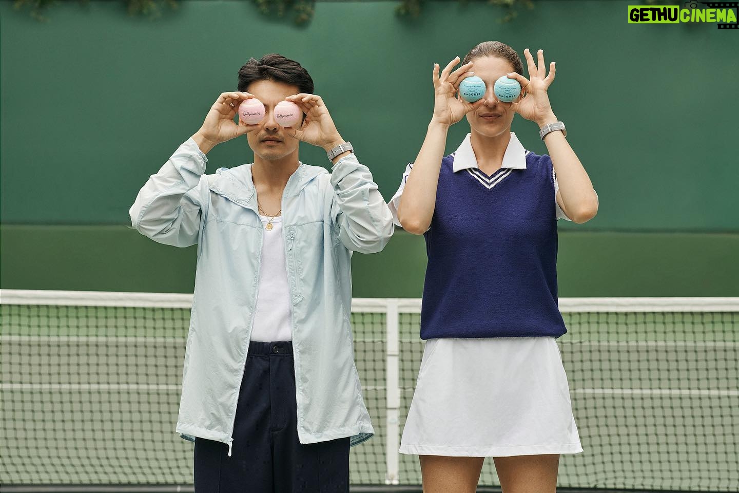 Molly Cranna - 295 Likes - Happy US Open!!!! @andreapetkovici and @gokawachi for the newest @mauricedemauriac x @racquetmag watch launch. Absolutely perfect shoot day, thanks to @cshaptennispod @carltondewoody @dshaftel and @racquetclubla
