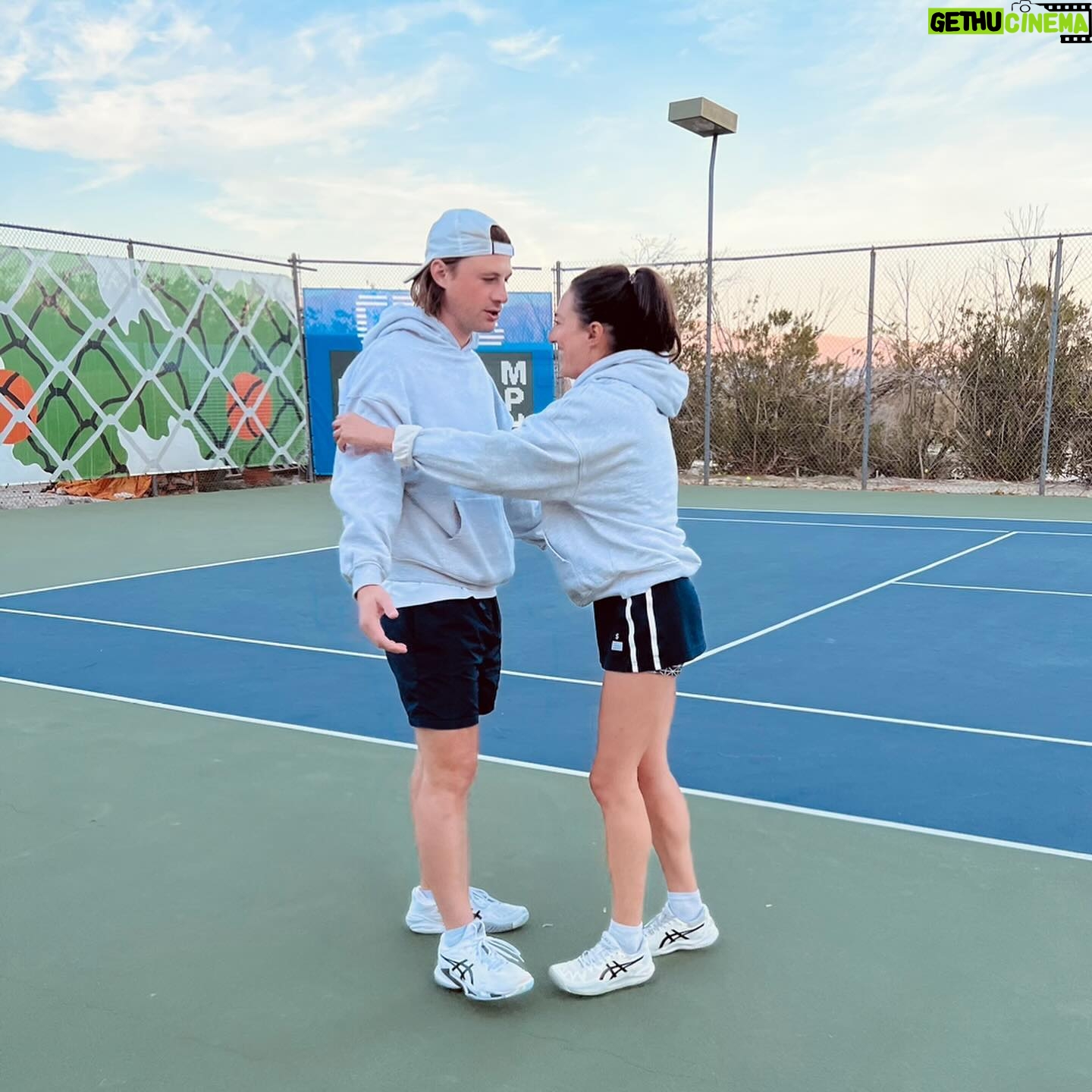 Molly Cranna - 516 Likes - 2023 was likely the hardest year of my life but I went through my calendar and counted that I played tennis 175 times from Jan 1 to Dec 31. I don’t really care if this is sticky and earnest - when everything turned upside down and nothing felt recognizable, the court was still there to comfort and humble and teach and remind. Xo and 🤞 for 2024