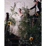 Molly Bernard Instagram - WIVES! Perfect day, perfect party. Perfect photo by @lesloups perfect couture dress by @wraynyc perfect custom suit for H by @bindleandkeep perfect fleurs by @fleurotica WHAT A SURREAL JOY TO BE MARRIED TO MY TREASURE!
