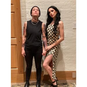 Molly Bernard Instagram - Kourtney and Trav Kame Out to Play 👅