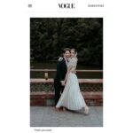Molly Bernard Instagram - Peak Lesbian Chic™️ courtesy of @voguemagazine @vogueweddings and sweet angel @overthemoon Thank you to @lesloups for your incredible eye, grace and humor on our big day, and to lifer-BFF @whitneybrownephotography for capturing some sweet moments pre-wedding. Link in bio ✨
