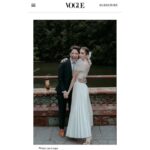 Molly Bernard Instagram - Peak Lesbian Chic™️ courtesy of @voguemagazine @vogueweddings and sweet angel @overthemoon Thank you to @lesloups for your incredible eye, grace and humor on our big day, and to lifer-BFF @whitneybrownephotography for capturing some sweet moments pre-wedding. Link in bio ✨