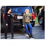 Molly Burnett Instagram - See y’all February 1st 😈💥 with the magical @alexakdavalos 🖤#cagneyandlacey 👯‍♀️👊⚡️ @fbicbs #FBIMostWanted