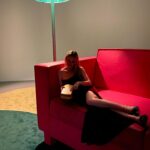 Molly Burnett Instagram – Some art show blurry fun from Pipilotti Rist: Big Heartedness, Be My Neighbor 🎨♥️