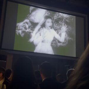 Molly Burnett Instagram - I got to sit with, and celebrate greatness last night. Still trying to process.. Surrounded by the souls who made and continue to make me fall in love with acting. With art. My heroes. Honoring the incomparable Nicole Kidman. To look around and see Meryl Streep, and Morgan Freeman. Michelle Pfeiffer and Reese Witherspoon. Aaron Sorkin, Lee Daniels, Ava DuVernay.. This is a moment that will stay with me forever. What a gift last night was. 
Thank you to my sister @theninaparker and the reason my hair and makeup was on the pointest of points @emmawillishmu 🩷🩷🩷🩷