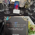 Molly Burnett Instagram – I got to sit with, and celebrate greatness last night. Still trying to process.. Surrounded by the souls who made and continue to make me fall in love with acting. With art. My heroes. Honoring the incomparable Nicole Kidman. To look around and see Meryl Streep, and Morgan Freeman. Michelle Pfeiffer and Reese Witherspoon. Aaron Sorkin, Lee Daniels, Ava DuVernay.. This is a moment that will stay with me forever. What a gift last night was. 
Thank you to my sister @theninaparker and the reason my hair and makeup was on the pointest of points @emmawillishmu 🩷🩷🩷🩷
