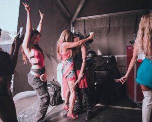 Molly Burnett Instagram - what a mf DAY✌️🩷🌈✨ @gflip 4ever!!!!!!!!! Can we do it again asap? #happypride #pridemonth