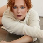 Molly C. Quinn Instagram - Today is a good day. @claireleahy photography @reaganlinkartistry hair @luca__kingston sweater ;) @shelbysmithmakeup makeup