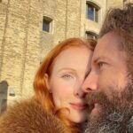Molly C. Quinn Instagram - Full to the brim. Good food, good friends, good love.