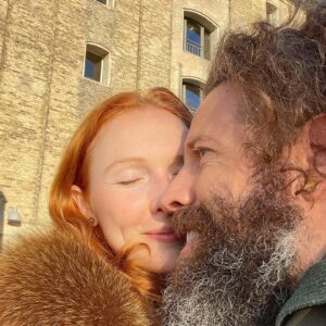 Molly C. Quinn Instagram - Full to the brim. Good food, good friends, good love.