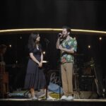Molly Gordon Instagram - ✨Shat my pants but got to sing with my favorite person. (I sang this w/ @owenthiele at our high school talent show but still had to write the lyrics on my arm) I love you @bonnieraittofficial and go see @bensplatt on TOUR IF YOU WANT PURE JOY! ✨