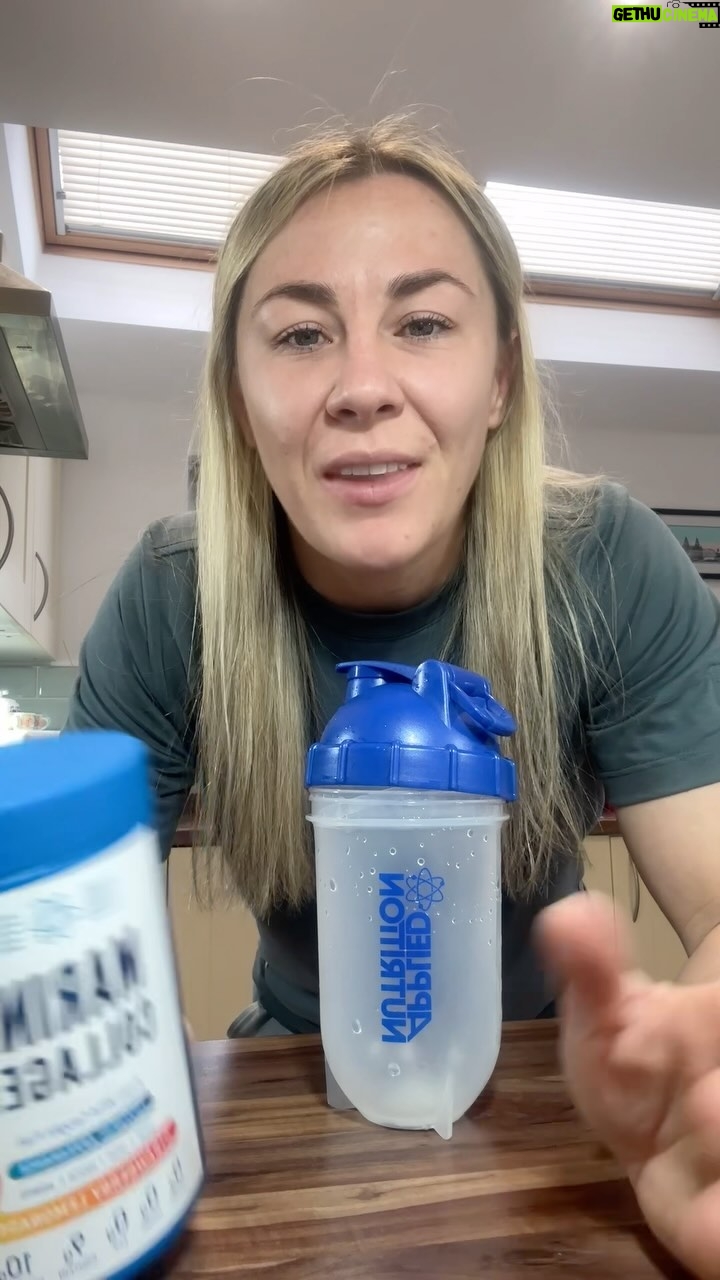Molly McCann Instagram - Weβre back again with the taste test; Applied Nutrition NEW Marine Collagen flavours: Strawberry Lemonade, Strawberry Raspberry and Cherry Apple! πππ delicious flavours whilst enjoying the benefits Marine Collagen has to offer: πͺ 9g protein and 10g collagen per serving β¨ Aids youthful appearance and fresh, firm skin 𦴠Supports bones and joints π From wild caught fish π« Free from fat, sugar, cholesterol, purines and additives β
Gluten, soy & dairy free π Paleo friendly π Halal certified product