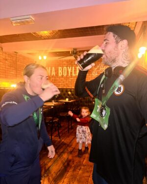 Molly McCann Instagram - Lá fhéile Pádraig sona dhuit!  Paddy’s day half marathon ✅ Guinness for brekkie ✅ see Yas at the Baltic… I ran today to raise money for our Ryan, the links in my bio if anyone fancies donating anything it’s all appreciated. Much love the firm