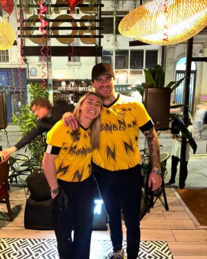 Molly McCann Instagram - Subs N Dubs X Pimp Gin X WPD 🍝 🍸 🪩 what a night.  Thank you for all who bought tickets, all who enjoyed the food, all who cooked the food, all the DJs for the belter sets and for @thetombliverpool for letting us open your new bar!