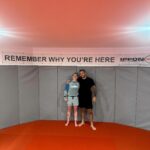 Molly McCann Instagram – 10 years deep, big love @bernie___mac 🥊🥇🌪️☄️…. “Remember why you’re here” – 💙