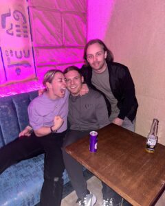 Molly McCann Instagram - Subs N Dubs X Pimp Gin X WPD 🍝 🍸 🪩 what a night. Thank you for all who bought tickets, all who enjoyed the food, all who cooked the food, all the DJs for the belter sets and for @thetombliverpool for letting us open your new bar!