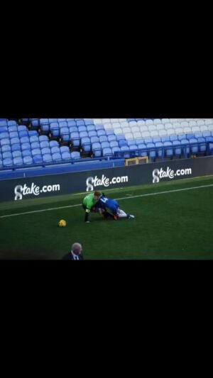 Molly McCann Instagram - @angryginge13 got dealt with 💙🤣✌🏻 the Everton way. 📷 @d.i.f.t.c_media x