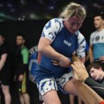 Molly McCann Instagram – Killed me being out of the gym for that long!  Boss to be back in 💙 with the lids 💙 Happy Thursday the firm 💙 📸 @slick_mma